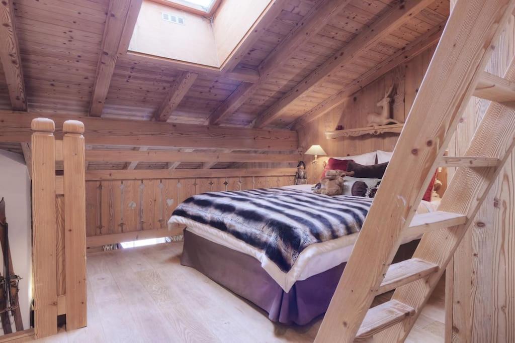 Апартаменты Duplex Chaleureux Au Coeur De Megeve 2 P Экстерьер фото