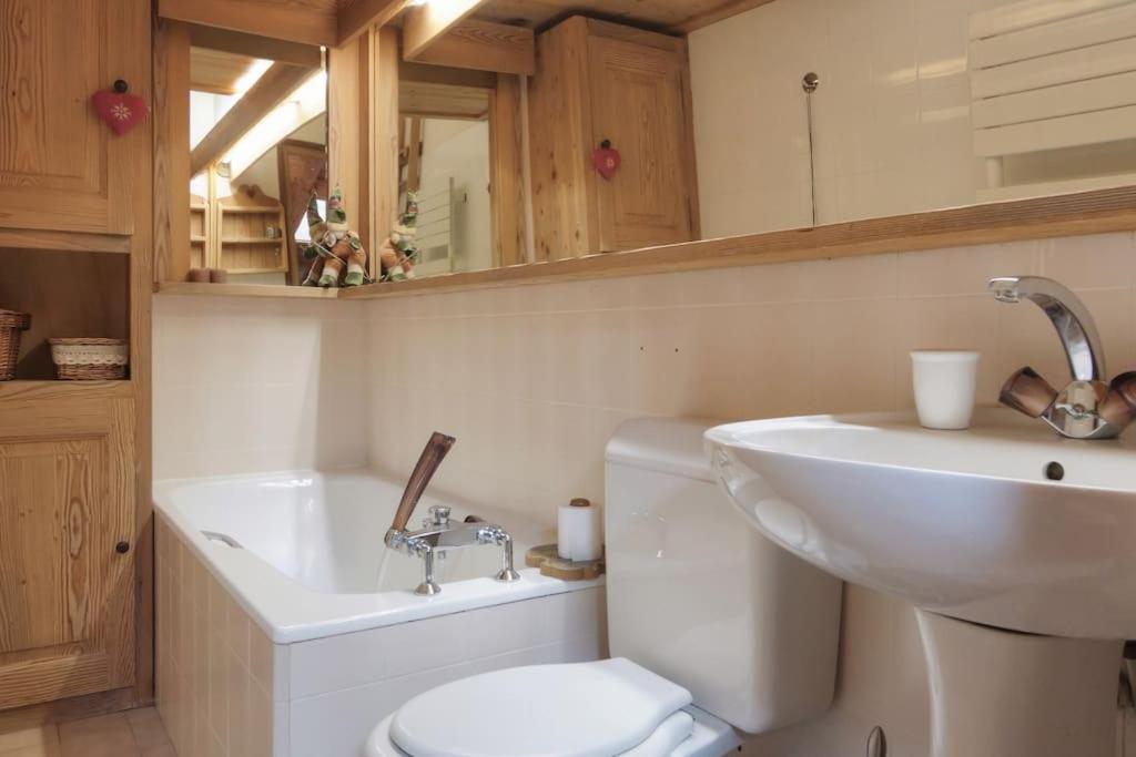 Апартаменты Duplex Chaleureux Au Coeur De Megeve 2 P Экстерьер фото