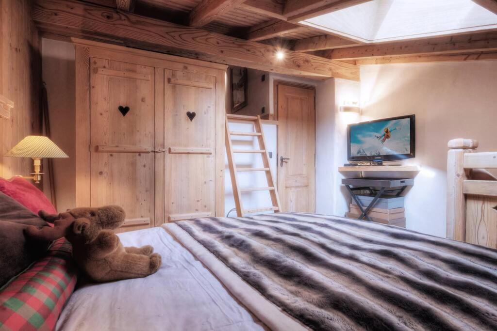 Апартаменты Duplex Chaleureux Au Coeur De Megeve 2 P Экстерьер фото