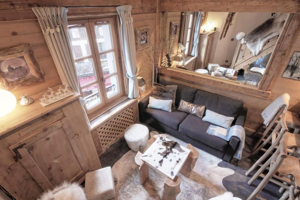 Апартаменты Duplex Chaleureux Au Coeur De Megeve 2 P Экстерьер фото